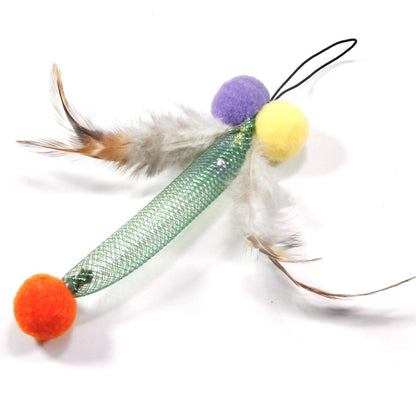 Moo - Feather Pom Cat Wand Refill Head Attachment