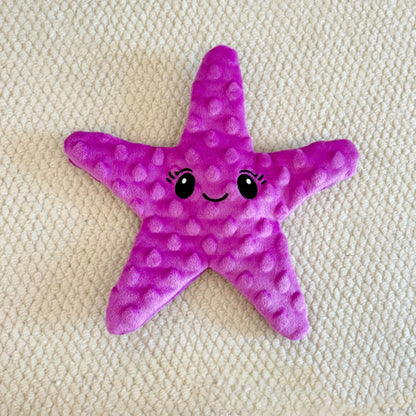 Petkin - Starfish Character Interactive Squeaky Dog Toy