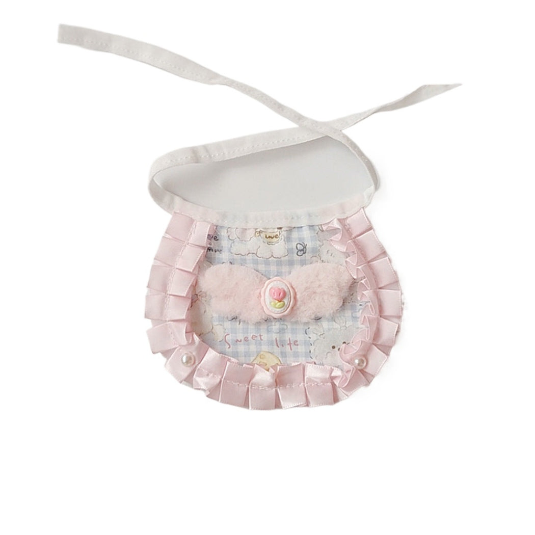 Mokka - Bunny Carrot Ruffle Pet Bib
