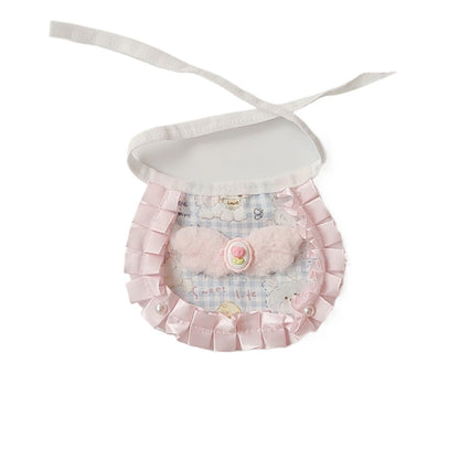 Mokka - Bunny Carrot Ruffle Pet Bib