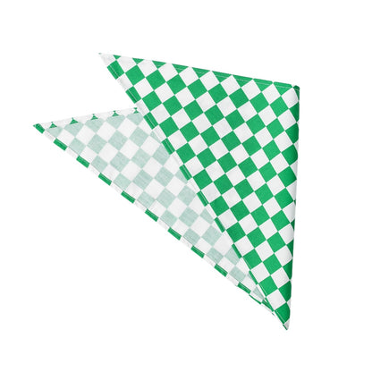 Furbud - Plaid Print Pet Triangle Bandana