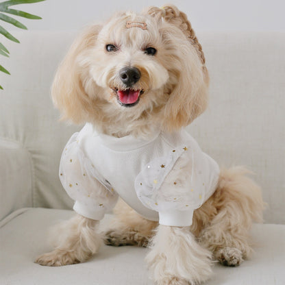 Ozzie - Wedding Style Bubble Sleeve Pet T-Shirt