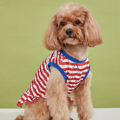 Ozzie - Ruffle Colorful Party Print Pet Dress