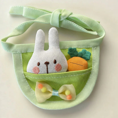 Mokka - Vegetable Pocket Bib Pet Collar