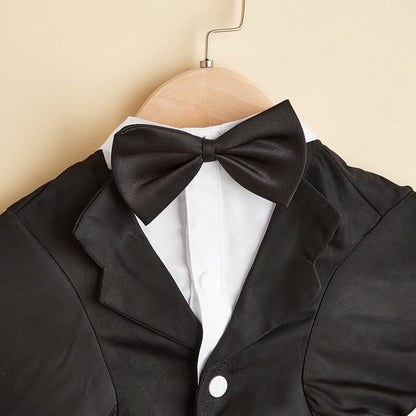 Ozzie - Formal Button Front Dog Shirt Suit Outfit
