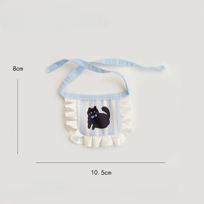 Mokka - Cute Cat Print Pet Bib