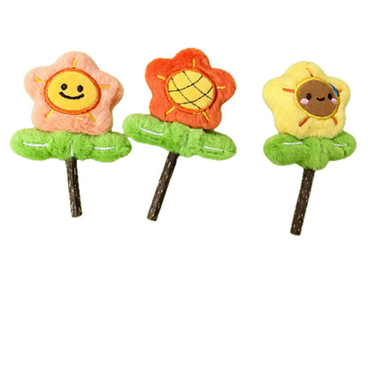 Moo - Sunflower Wand Cat Toy