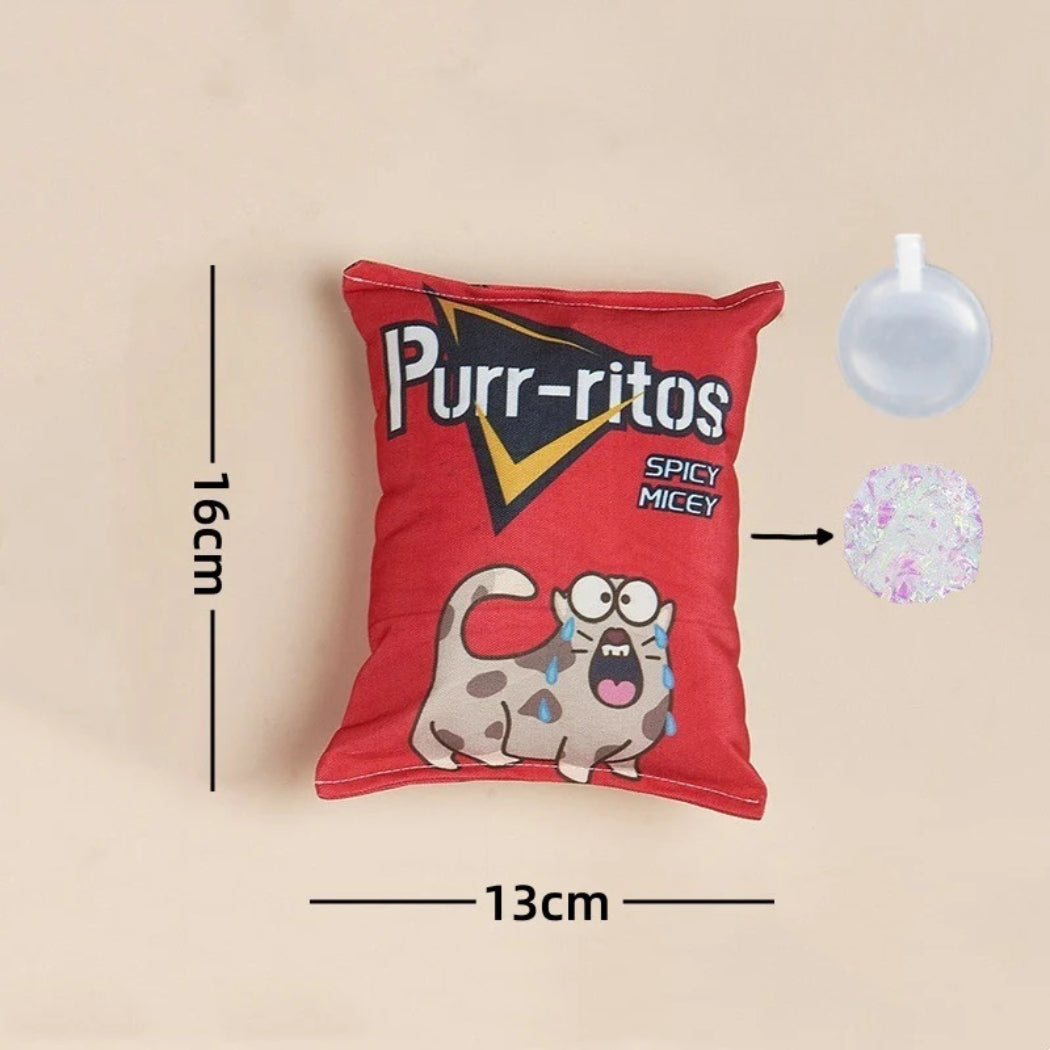 Petkin - Chip-Bag Shape Plush Dog Toy