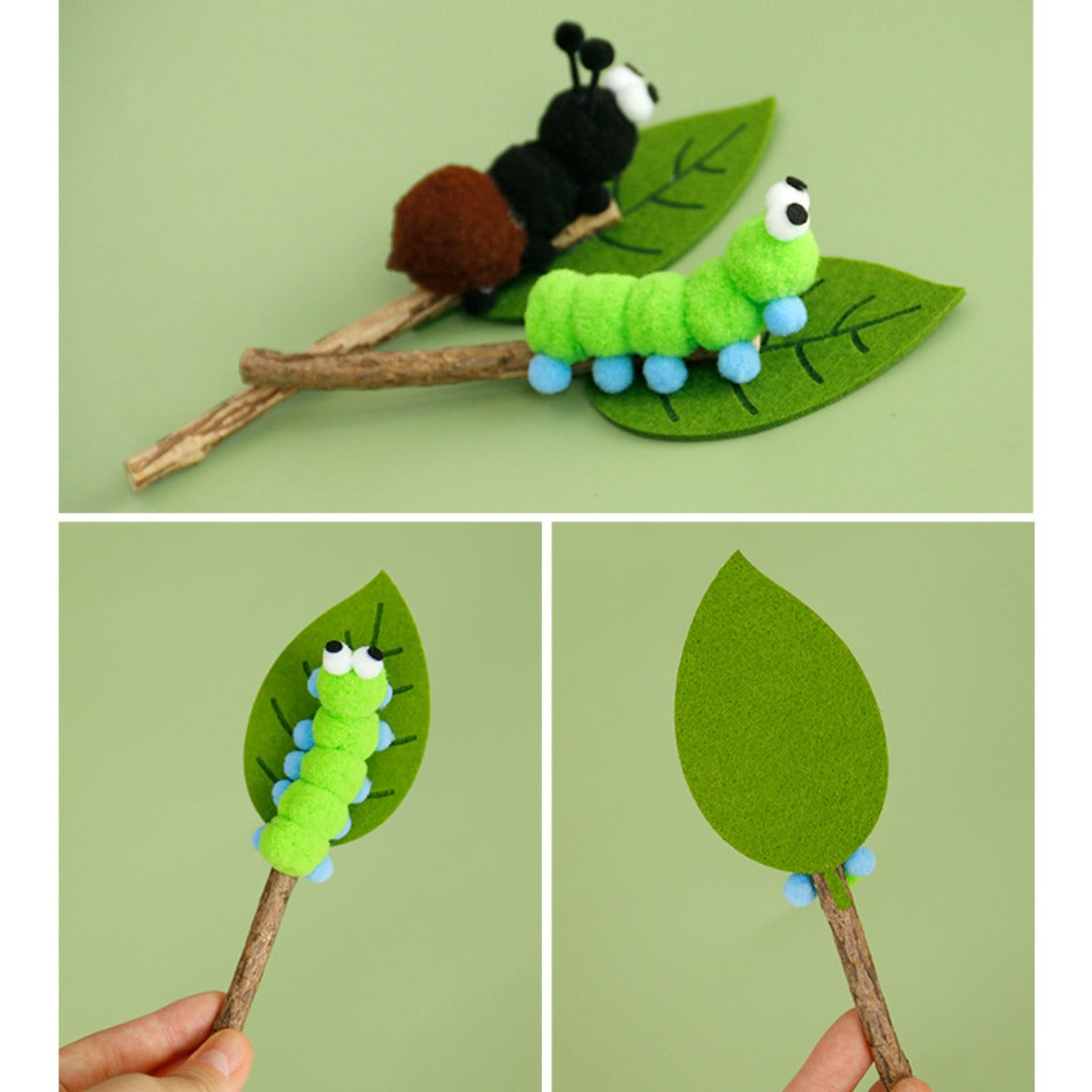 Moo - Insect-Themed Cat Chew Toy Set