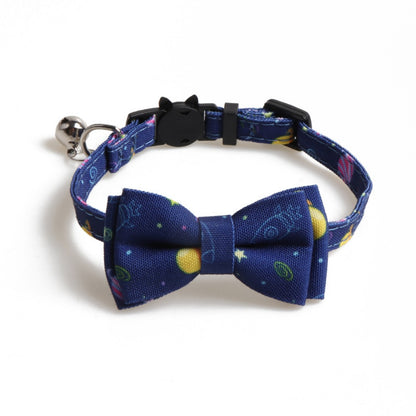 Mokka - Cute Pattern Bowknot Cat Collar