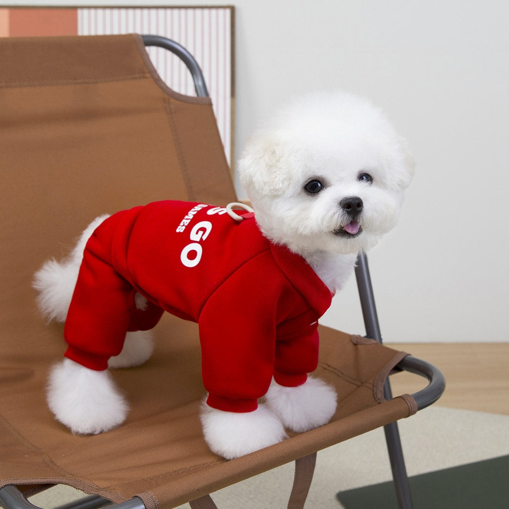 Ozzie - Printed Four-Leg Casual Pet Sweatshirt