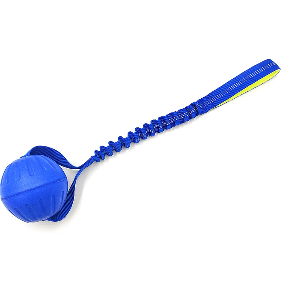 Petkin - Floating Rope Handle Dog Ball Toy