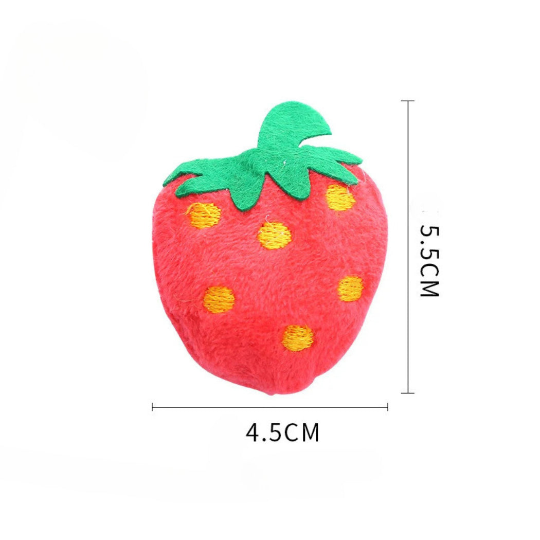Moo - Cute Fruit & Animal Plush Cat Toy