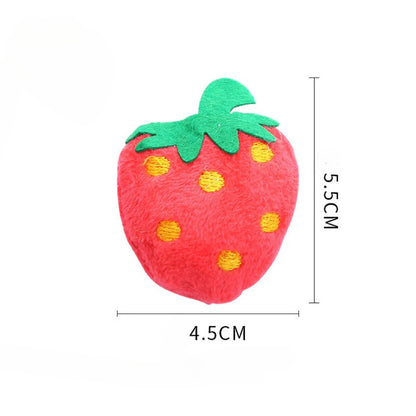 Moo - Cute Fruit & Animal Plush Cat Toy