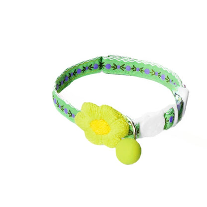Mokka - Spring Floral Cat Collar