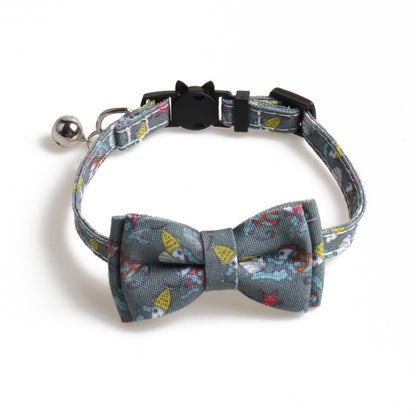 Mokka - Cute Pattern Bowknot Cat Collar