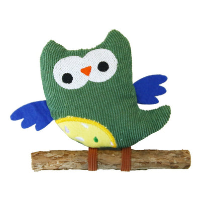 Moo - Corduroy Owl Cat Toys