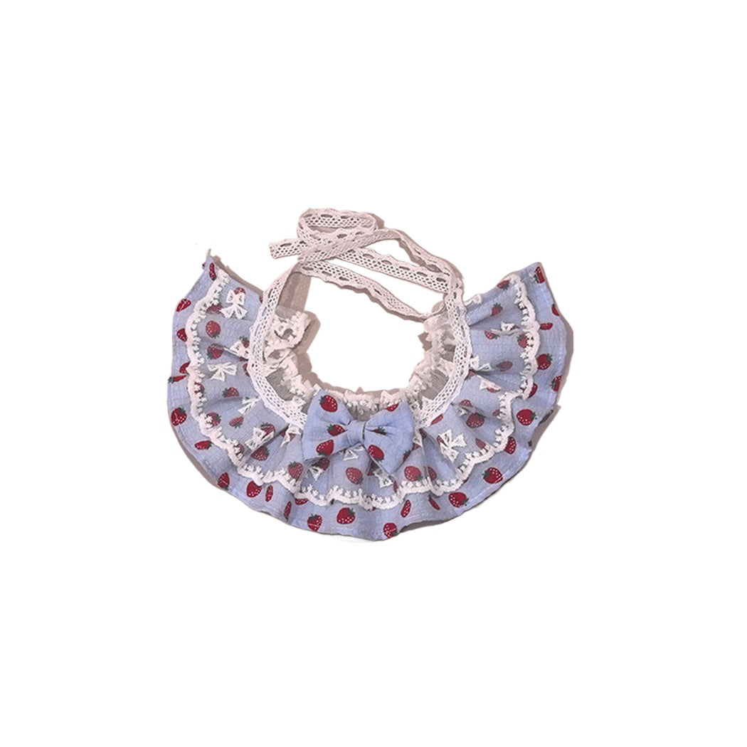 Mokka - Strawberry Print Pet Collar