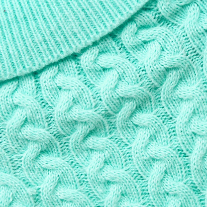 Ozzie - Cable Knit Pullover Dog Sweater Vest