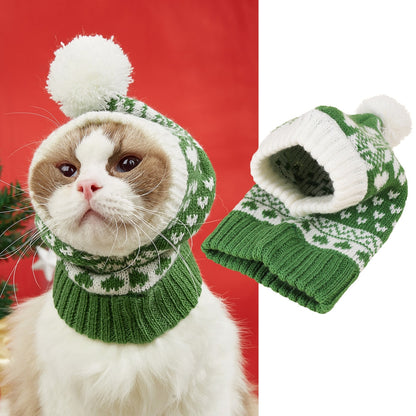 Christmoo - Christmas Reindeer Snowflake Pet Hat