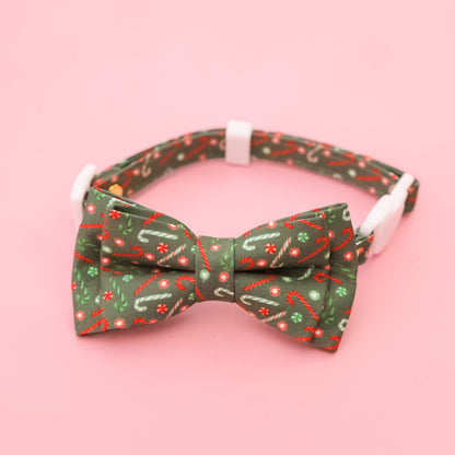 Christmoo - Cartoon Christmas Bow Tie Pet Collar