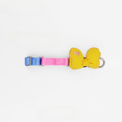 Loofie - Polka Dot Bow Pet Collar
