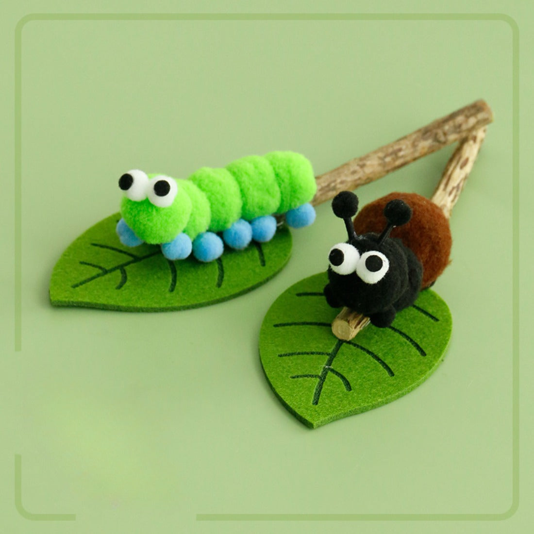 Moo - Insect-Themed Cat Chew Toy Set