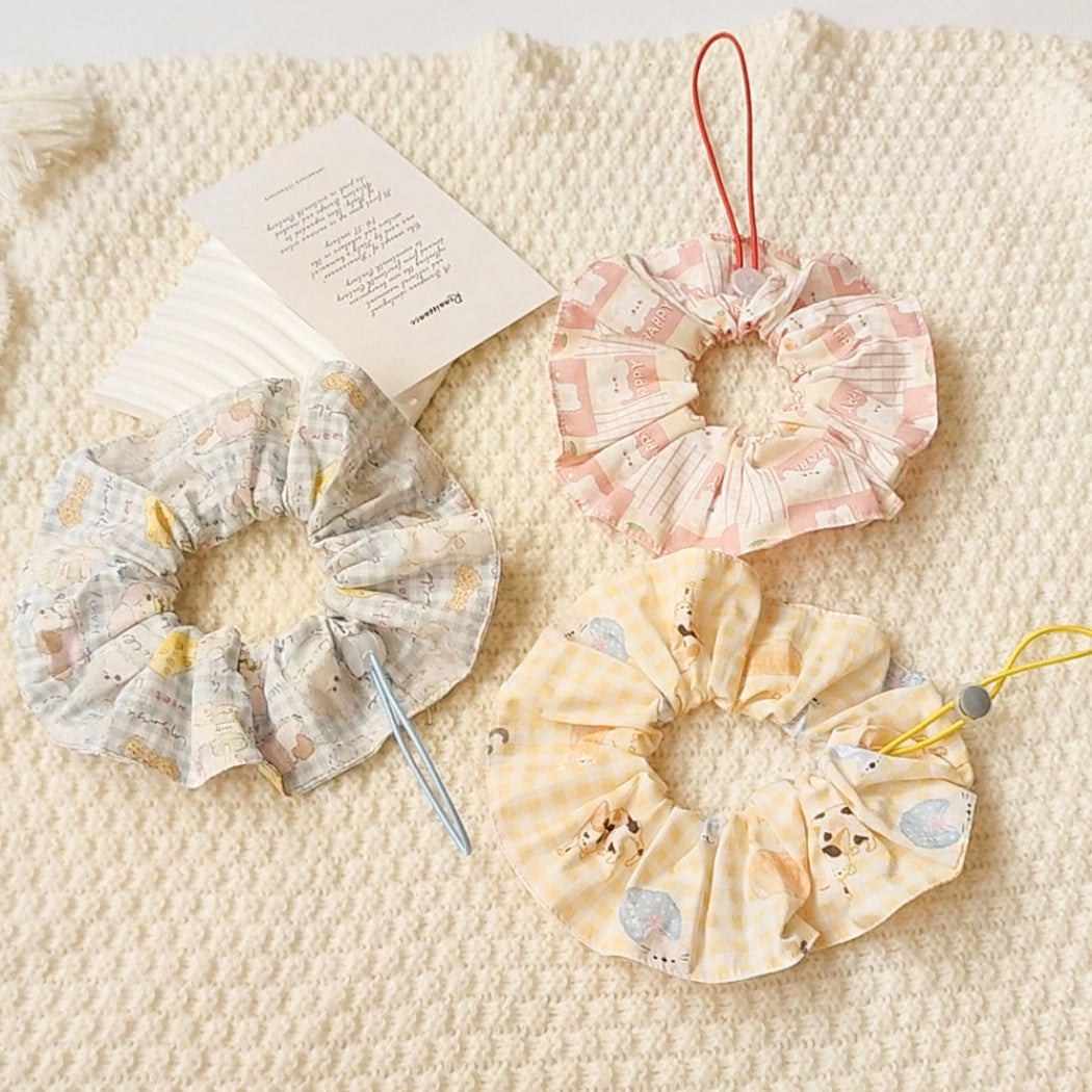 Mokka - Patterned Ruffled Circular Bib Pet Neckwear