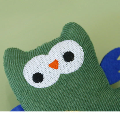 Moo - Corduroy Owl Cat Toys