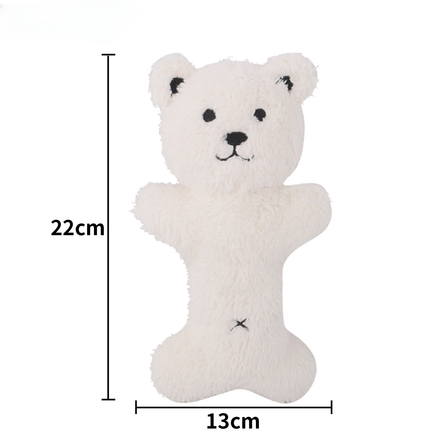 Petkin - Plush Bear Pet Toy