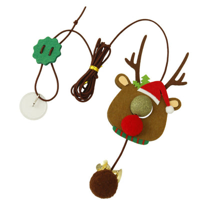 Moo - Christmas Door-Hanging Cat Toy