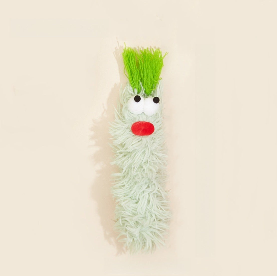 Moo - Fluffy Plush Caterpillar Cat Toy – Soft & Interactive