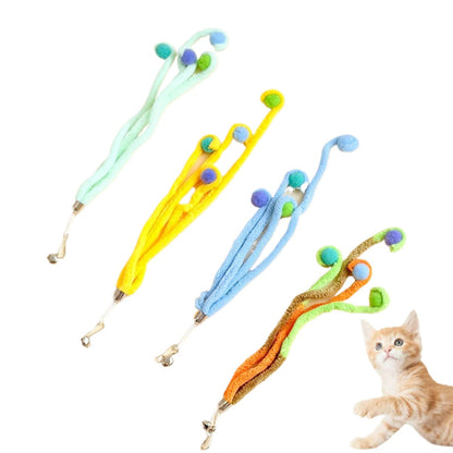 Moo - Colorful Pom Pom Cat Wand Refill Toy