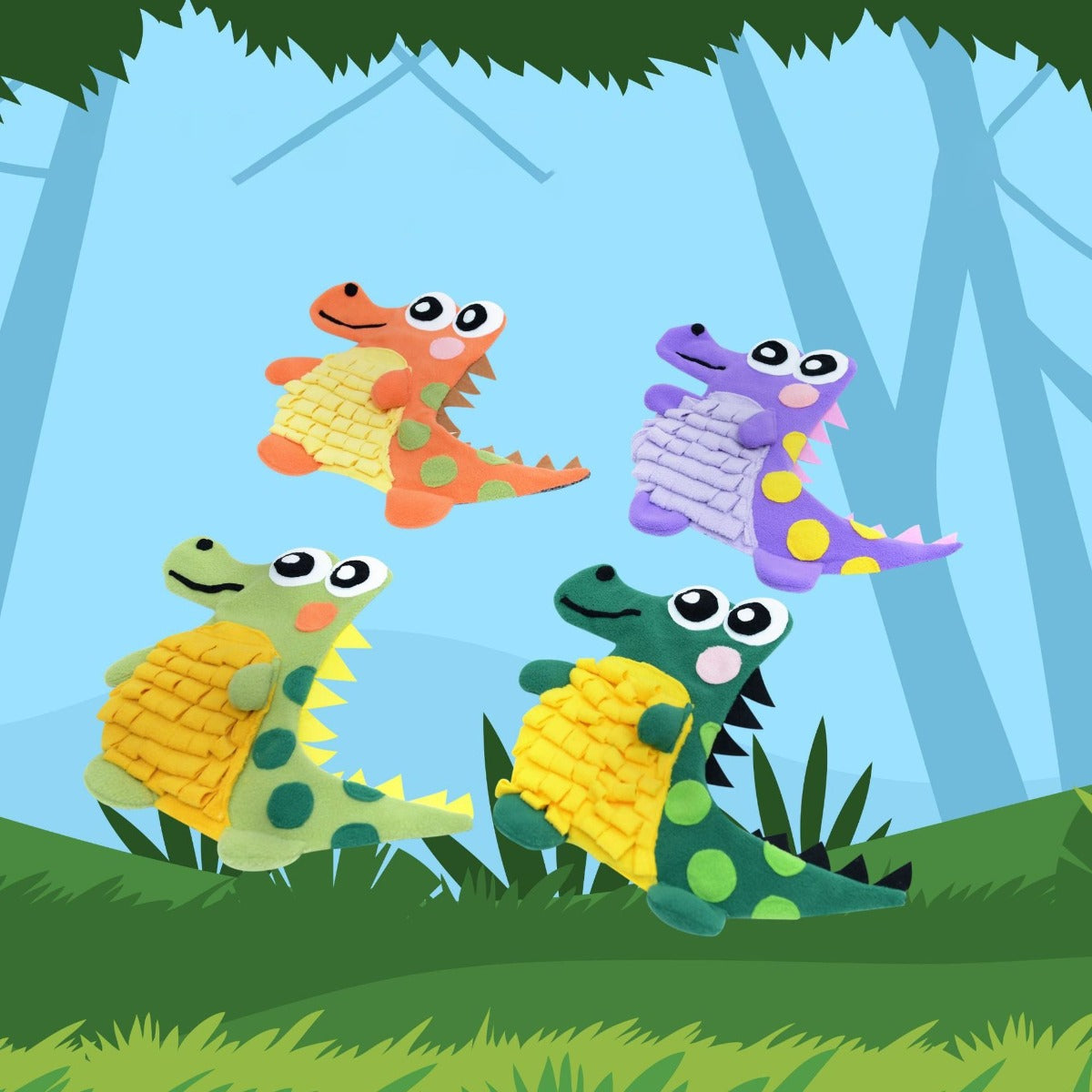 Snuffy – Crocodile Snuffle Toy