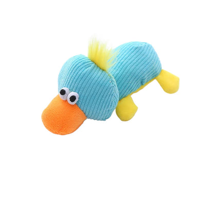 Petkin - Ribbed Plush Squeaky dog toy
