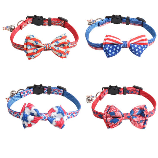 Independent Day Flag Cat Collar