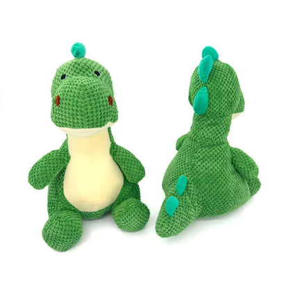 Petkin - Plush Dinosaur Dog Toy