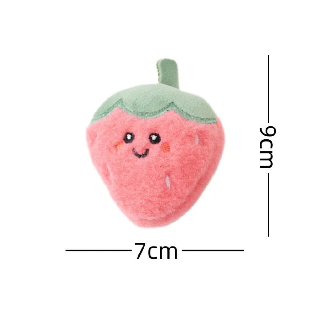 Moo - Fuzzy Fruit Shape Cat Toy