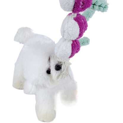 Petkin - Plush Vegetable Rope Dog Toy