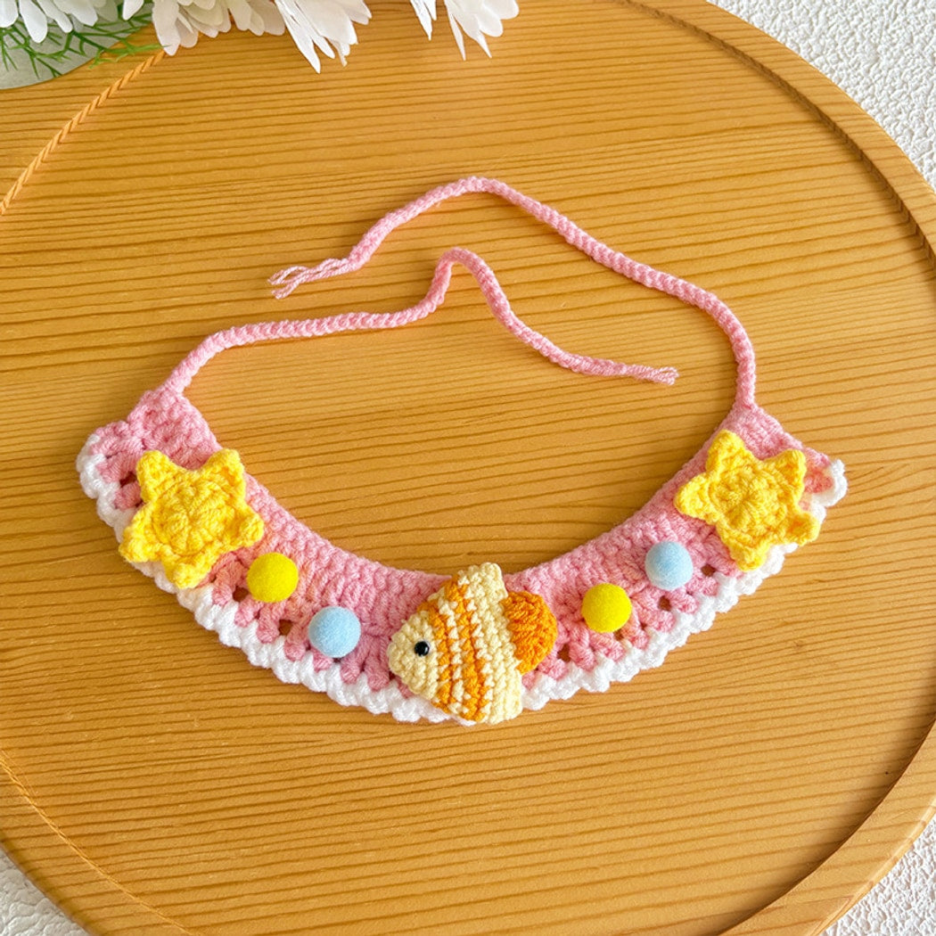 Mokka - Tropical Fish Floral Cat Collar