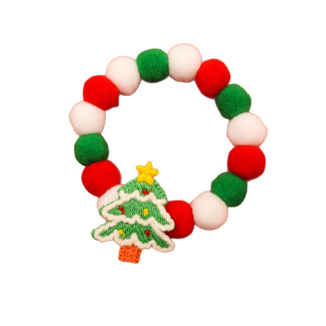 Christmoo - Cartoon Holiday Pattern Christmas Cat Collar
