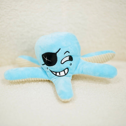 Petkin - Sea Animal Plush Squeaky Dog Toy