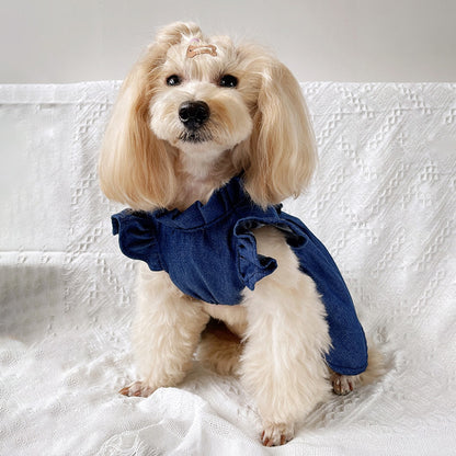 Ozzie - Ruffle High Waist Pet Dress for Cats & Dogs