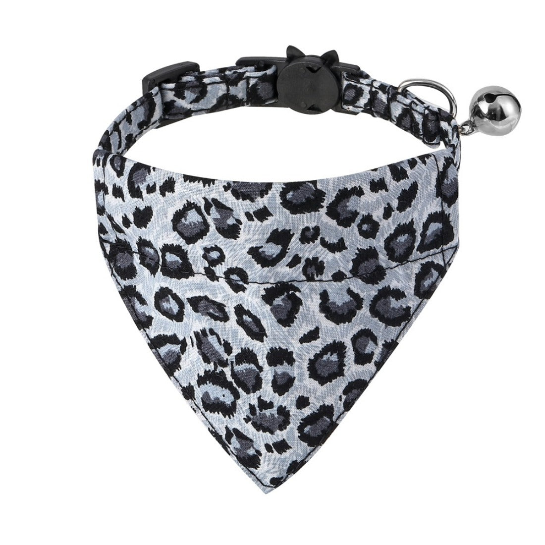 Mokka - Leopard Print Pet Bandana Collar