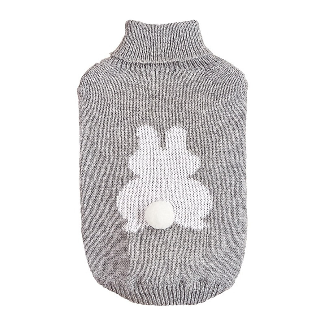 Ozzie - Turtleneck Rabbit Pattern Dog Cat Sweater