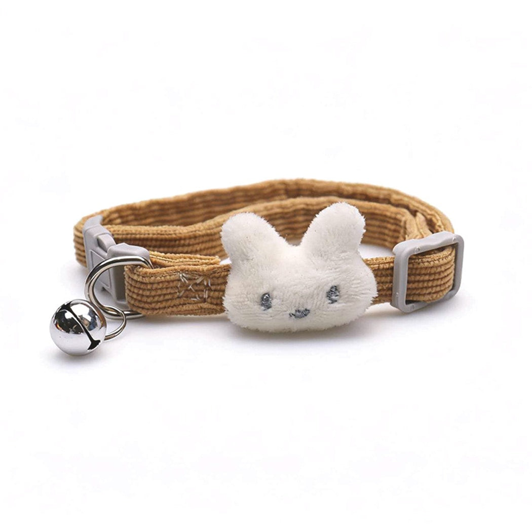 Mokka - Cartoon Bunny Face Adjustable Cat Collar