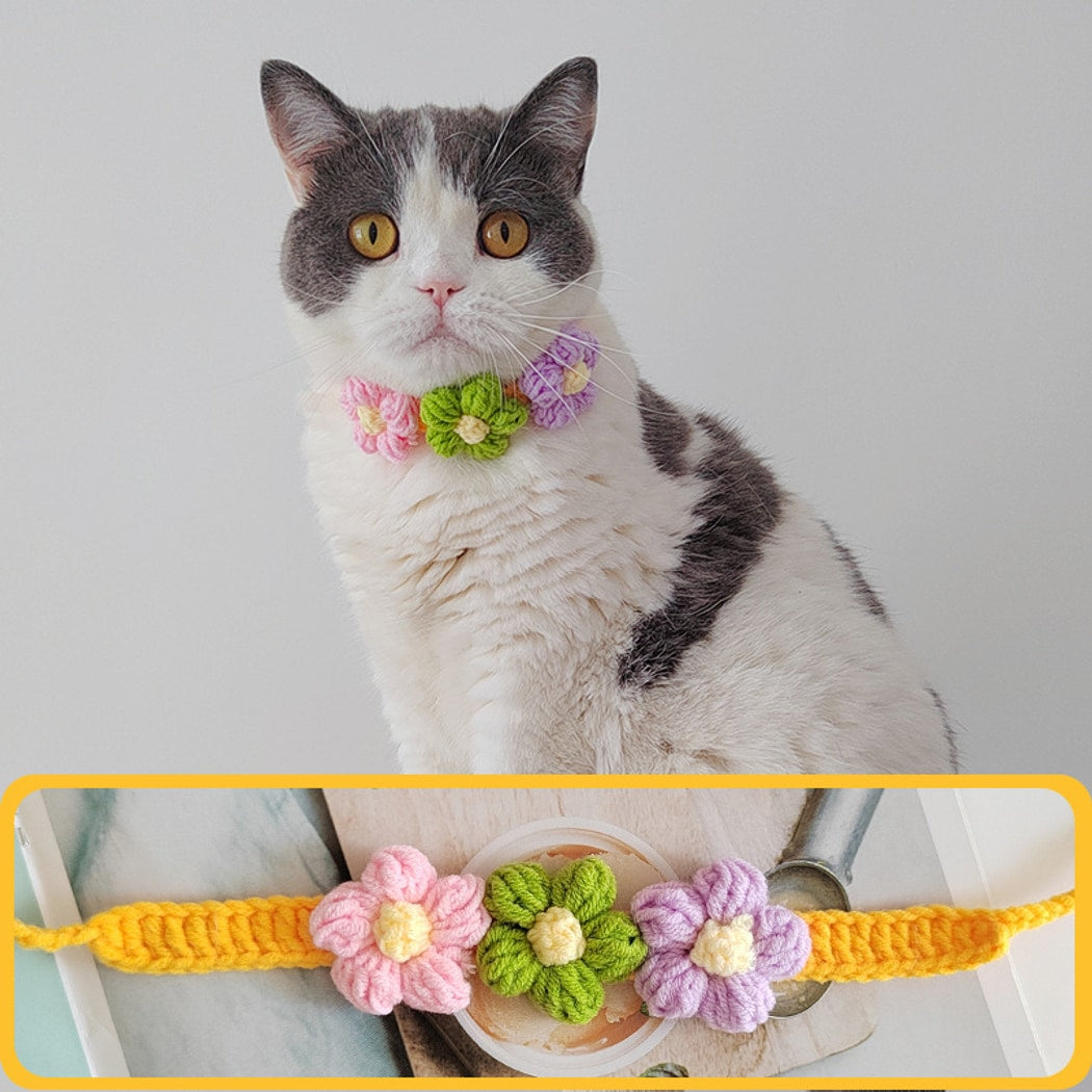 Mokka - Floral Princess Style Decorative Cat Bib