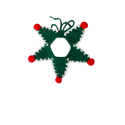 Mokka - Christmas Color-Block Crochet Cat Collar