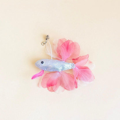 Moo - Feather Fish Bell Cat Wand Refill Toy