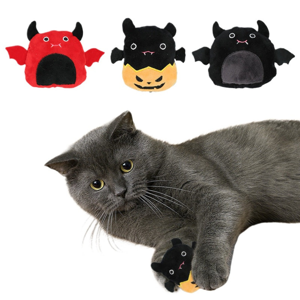 Moo - Halloween Little Devil Plush Cat Toy